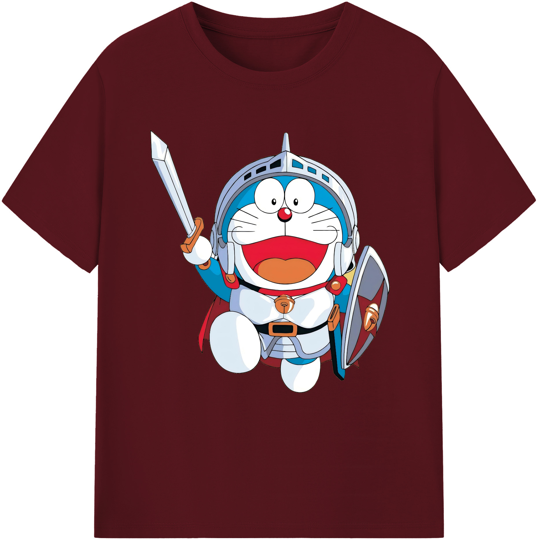 （画像用） ドラえもん Doraemon 綿100％半袖Tシャツ（フロントプリント）